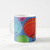Heißluft-Ballone Kaffeetasse (Vorderseite Links)
