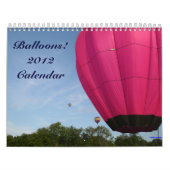 Heißluft-Ballone!!!!  Kalender 2012 (Titelbild)