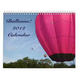 Heißluft-Ballone!!!!  Kalender 2012
