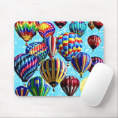 Heißluft-Ballone Mousepad (Mit Mouse)
