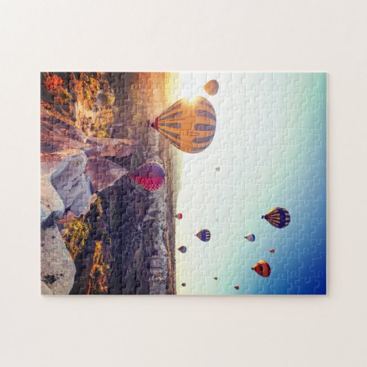 Heißluft-Ballone Puzzle (Horizontal)