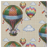 Heißluft-Ballone Stoff (Nahaufnahme)