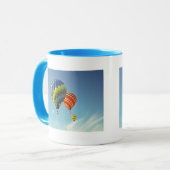 Heißluft-Ballone Tasse (Vorderseite Links)