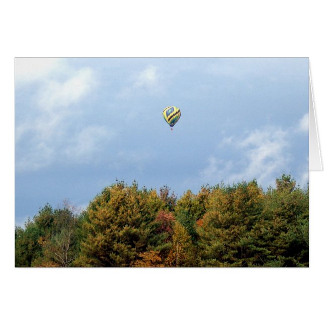 Heißluftballon (Vorderseite (Horizontal))