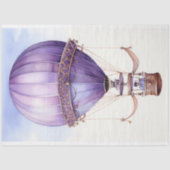 Heißluftballon 1 Decoupage Papier (Vorderseite)