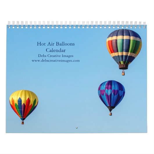Heißluftballon 2026 kalender (Titelbild)