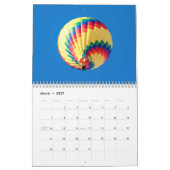 Heißluftballon 2026 kalender (Mär 2027)