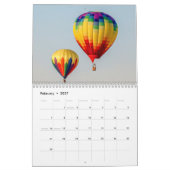 Heißluftballon 2026 kalender (Feb 2027)