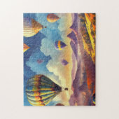 Heißluftballon 2 Leichte Hirngespinste Foto Puz Puzzle (Vertikal)