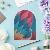 Heißluftballon  acryleinladungen (Insitu (Hochzeit))