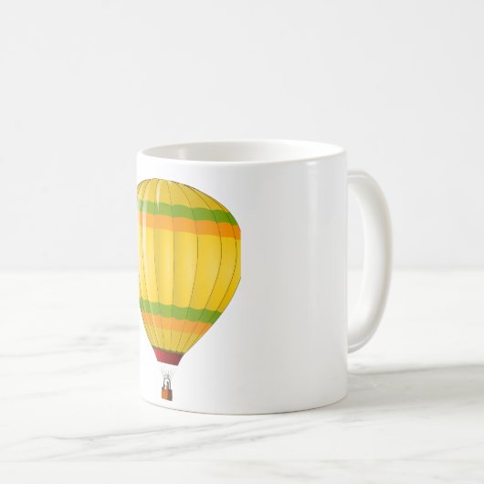Heißluftballon Adventure-Tasse Kaffeetasse (VorderseiteRechts)