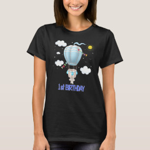 Heißluftballon B Day Boy Party Gruppe 2 T-Shirt