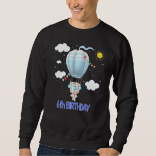 Heißluftballon B-Day-Jungen-Party-Gruppe 9 Sweatshirt