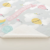 Heißluftballon-Babydecke Sherpadecke (3/4)
