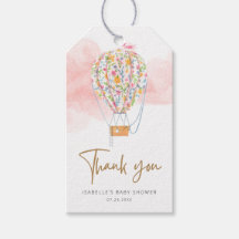 Heißluftballon Babydusche