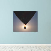 Heißluftballon, Ballon Fest, Olathe, Kansas, Sun Leinwanddruck (Insitu (Holzboden))