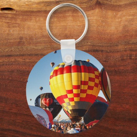 Heißluftballon - Ballooning Schlüsselanhänger (Vorderseite)