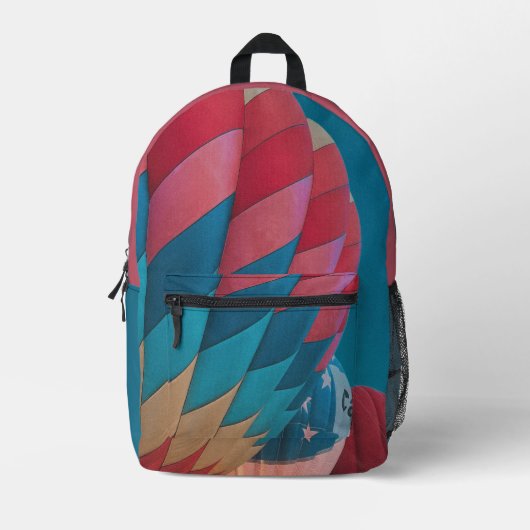 Heißluftballon  bedruckter rucksack (Vorderseite)