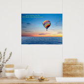 Heißluftballon-Bild für Plakat (Küche)