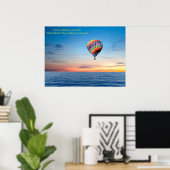 Heißluftballon-Bild für Plakat (Heimbüro)