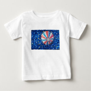 Heißluftballon Blauer Himmel Baby T-shirt