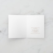 Heißluftballon Boho Babydusche Einladung (Innenseite)