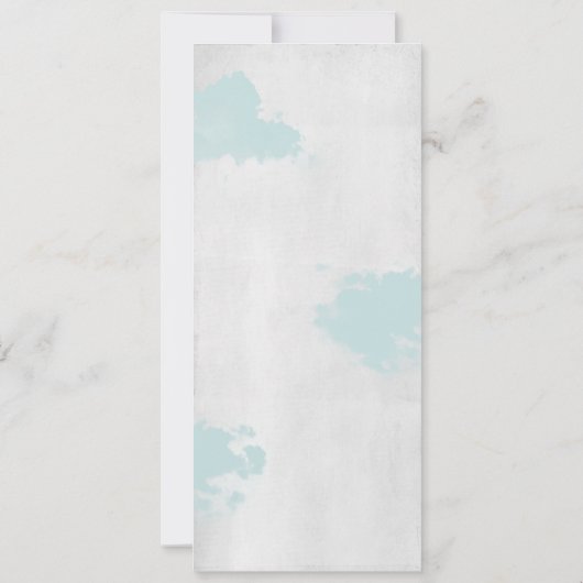 Heißluftballon-Brautparty Einladung (Rückseite)