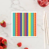 Heißluftballon Bunte Geburtstagsparty Serviette (Beispiel)