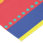 Heißluftballon Bunte Geburtstagsparty Tischdecke (Schrägansicht)