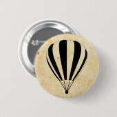 Heißluftballon Button (Vorne & Hinten)