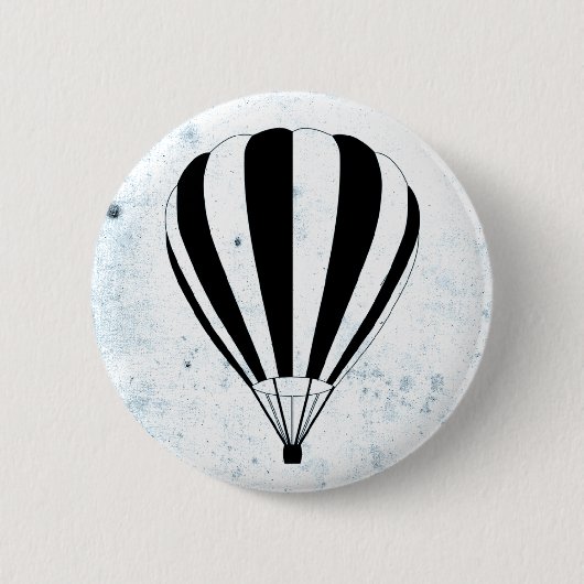 Heißluftballon Button (Vorderseite)