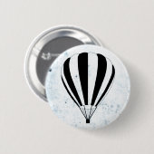Heißluftballon Button (Vorne & Hinten)