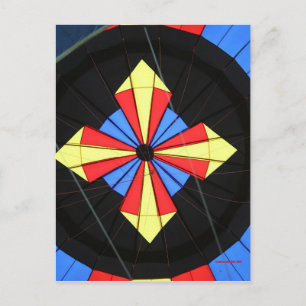 Heißluftballon, Compass! Postkarte