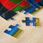 Heißluftballon das Puzzle aufblähen (Seite)