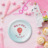 Heißluftballon der Papierplatte Pappteller (Party)