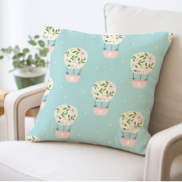 Heißluftballon Design Kissen