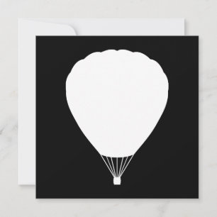 Heißluftballon Einladung