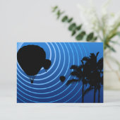 Heißluftballon Einladung (Stehend Vorderseite)