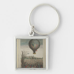 Heißluftballon-Experiment Schlüsselanhänger