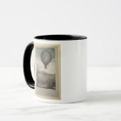 Heißluftballon-Experiment Tasse (Vorderseite Links)