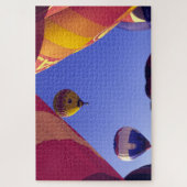 Heißluftballon Fiesta. Puzzle (Vertikal)