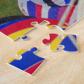 Heißluftballon Fiesta. Puzzle (Seite)