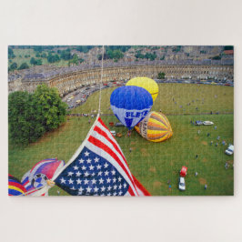 Heißluftballon Fiesta. Puzzle