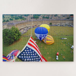 Heißluftballon Fiesta. Puzzle