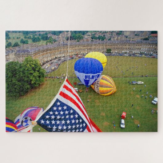 Heißluftballon Fiesta. Puzzle (Horizontal)