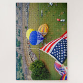 Heißluftballon Fiesta. Puzzle (Vertikal)