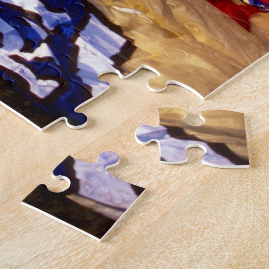 Heißluftballon Fiesta. Puzzle (Seite)