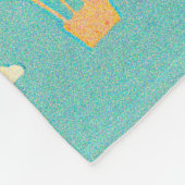 Heißluftballon Fleecedecke (Ecke)