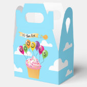 Heißluftballon-Förderbox Geschenkschachtel (Geöffnet)