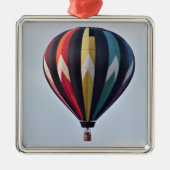 Heißluftballon Foto Ornament (Vorne)